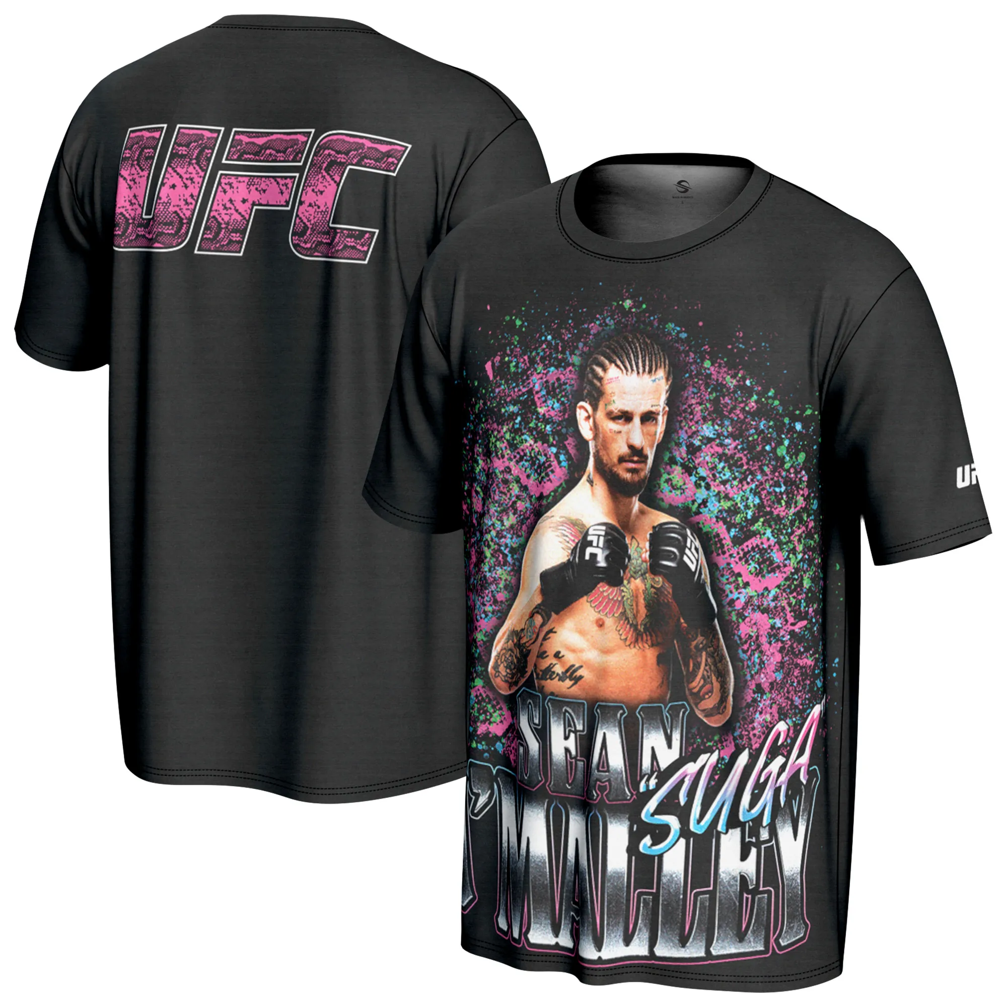 Men's ProSphere Black Sean O'Malley Fighter T-Shirt sold by UFC