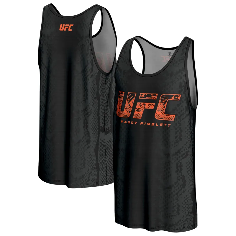 Men's ProSphere  Black Paddy Pimblett Unrivaled Tank Top made by UFC
