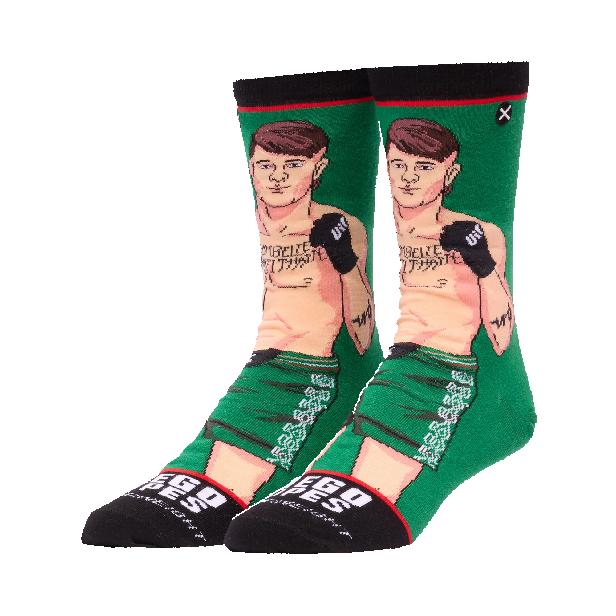 Men's Odd Sox Diego Lopes Tri-Blend Straight Crew Socks sold by UFC