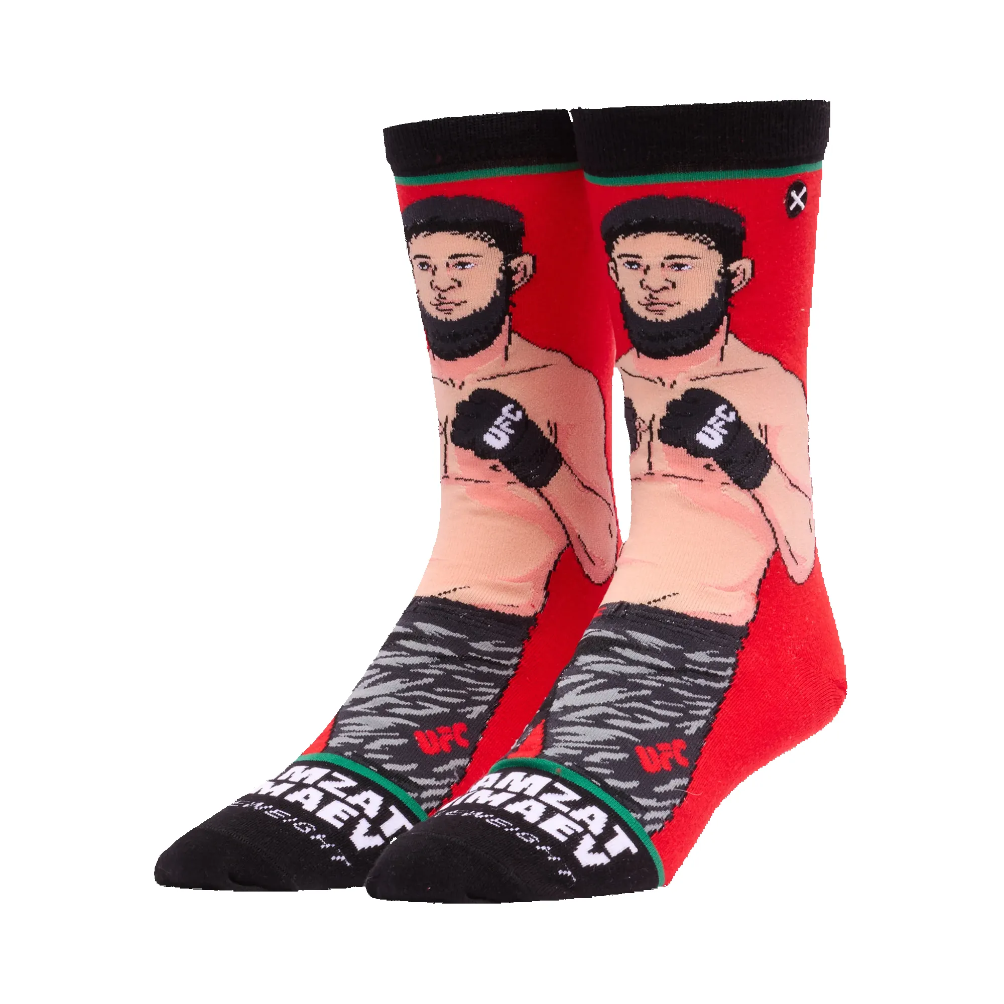 Men's Odd Sox Khamzat Chimaev Tri-Blend Straight Crew Socks sold by UFC