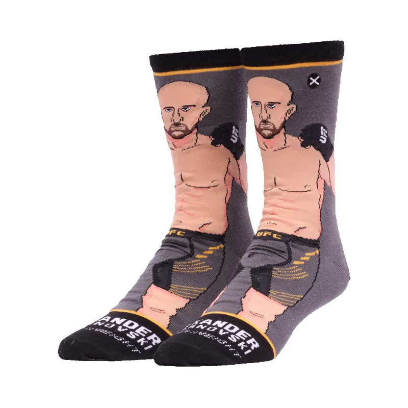 Men's Odd Sox Alexander Volkanovski Tri-Blend Straight Crew Socks sold by UFC