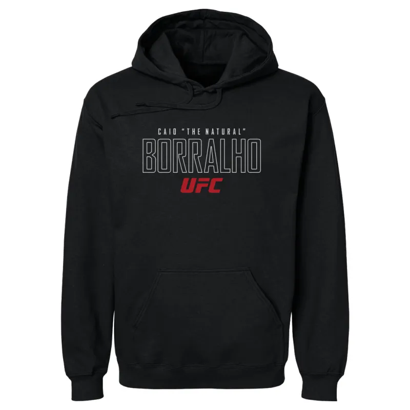 Men's 500 Level  Black Caio Borralho Hoodie sold by UFC