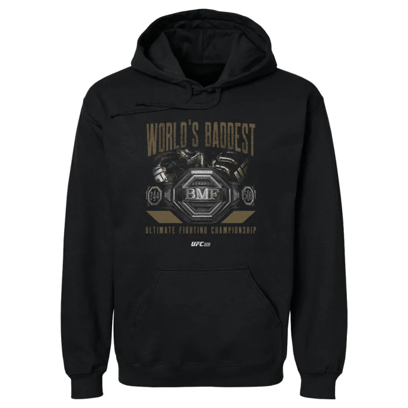 Men's 500 Level  Black UFC World's Baddest Hoodie sold by UFC