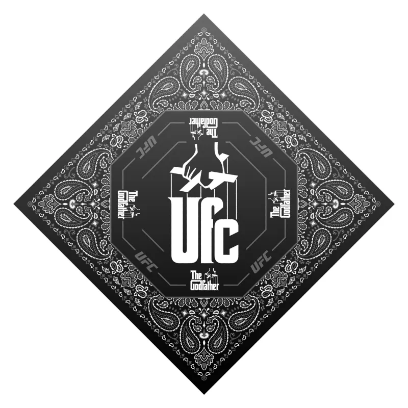 UFC Black The Godfather Bandana made by UFC