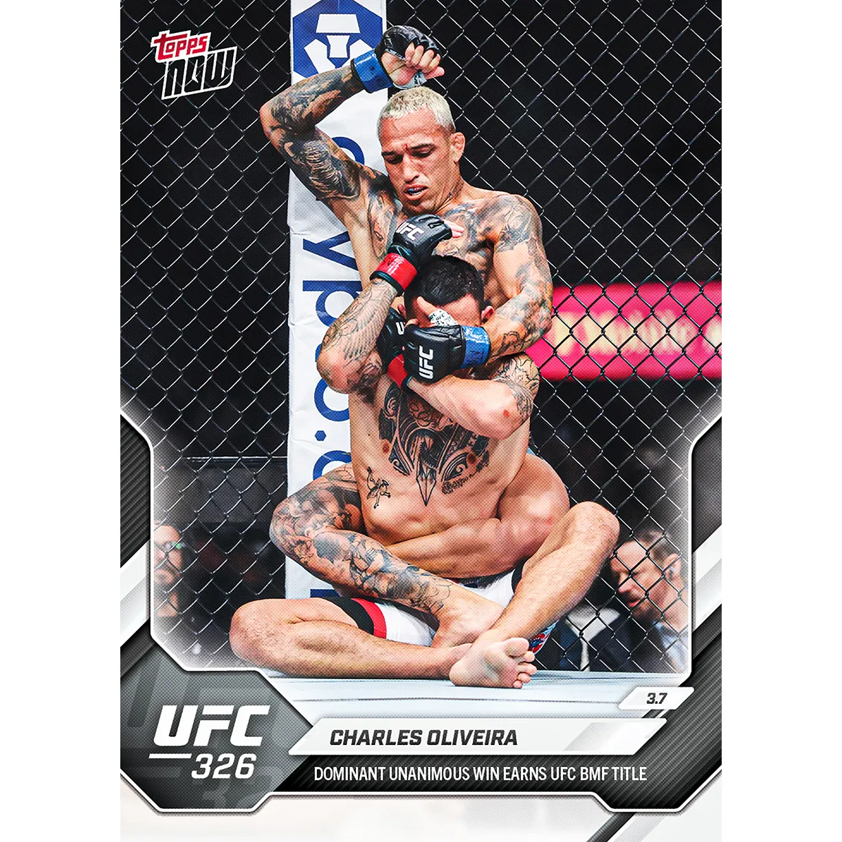 Charles Oliveira - 2026 UFC Topps NOW® - Card 8 - LOOK FOR RELICS & AUTO-RELIC sold by UFC
