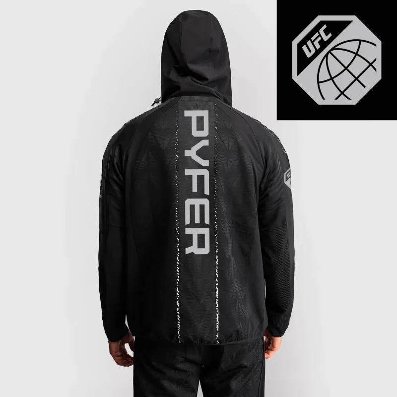 Men's UFC Zenith by Venum  Black Joe Pyfer Authentic Fight Night Full-Zip Walkout Hoodie made by UFC