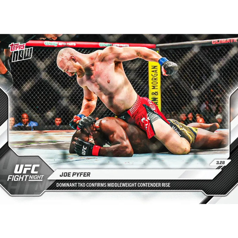 Joe Pyfer - 2026 UFC Topps NOW® - Card 10 - LOOK FOR AUTOS made by UFC