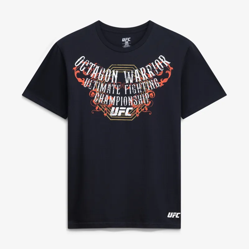 Men's UFC Black Octogon Warriors T-Shirt made by UFC