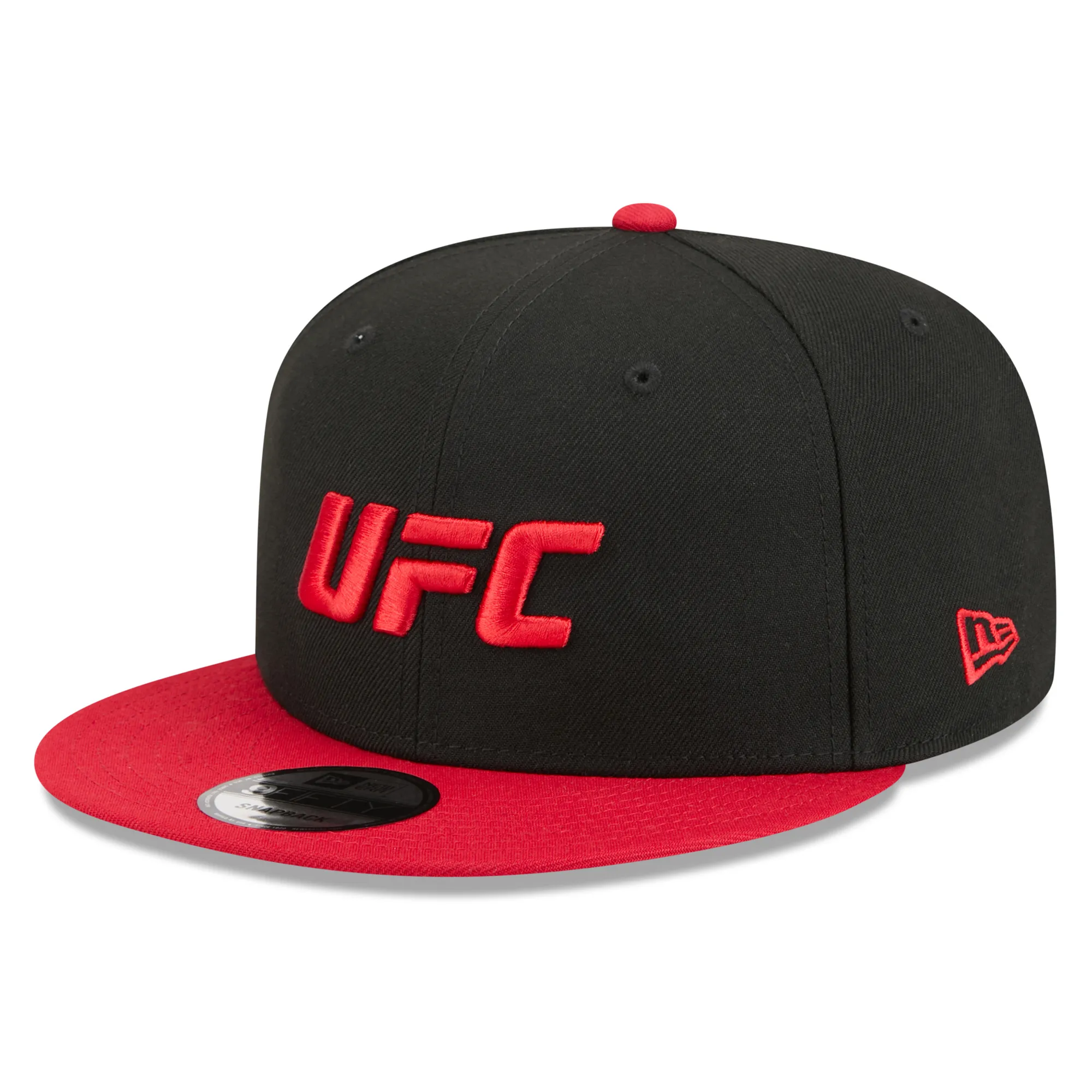 Men's New Era Black UFC 9FIFTY Snapback Hat sold by UFC
