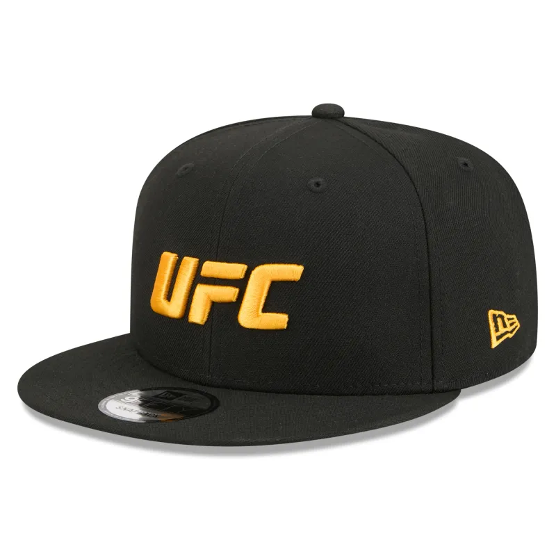 Men's New Era  Black UFC 9FIFTY Snapback Hat made by New Era