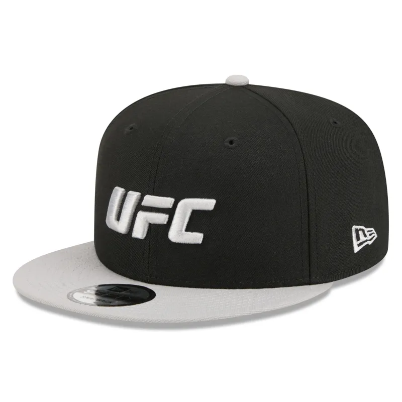 Men's New Era  Black UFC 9FIFTY Snapback Hat made by New Era