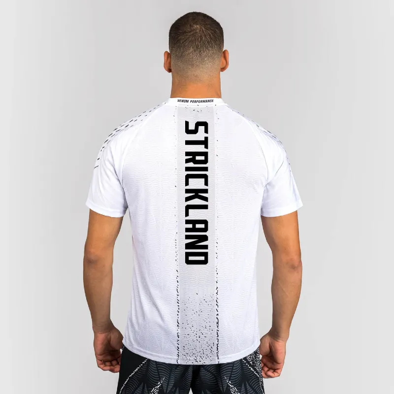 Men's UFC Zenith by Venum Sean Strickland White UFC Zenith by Venum Authentic Fight Night Walkout Jersey made by UFC