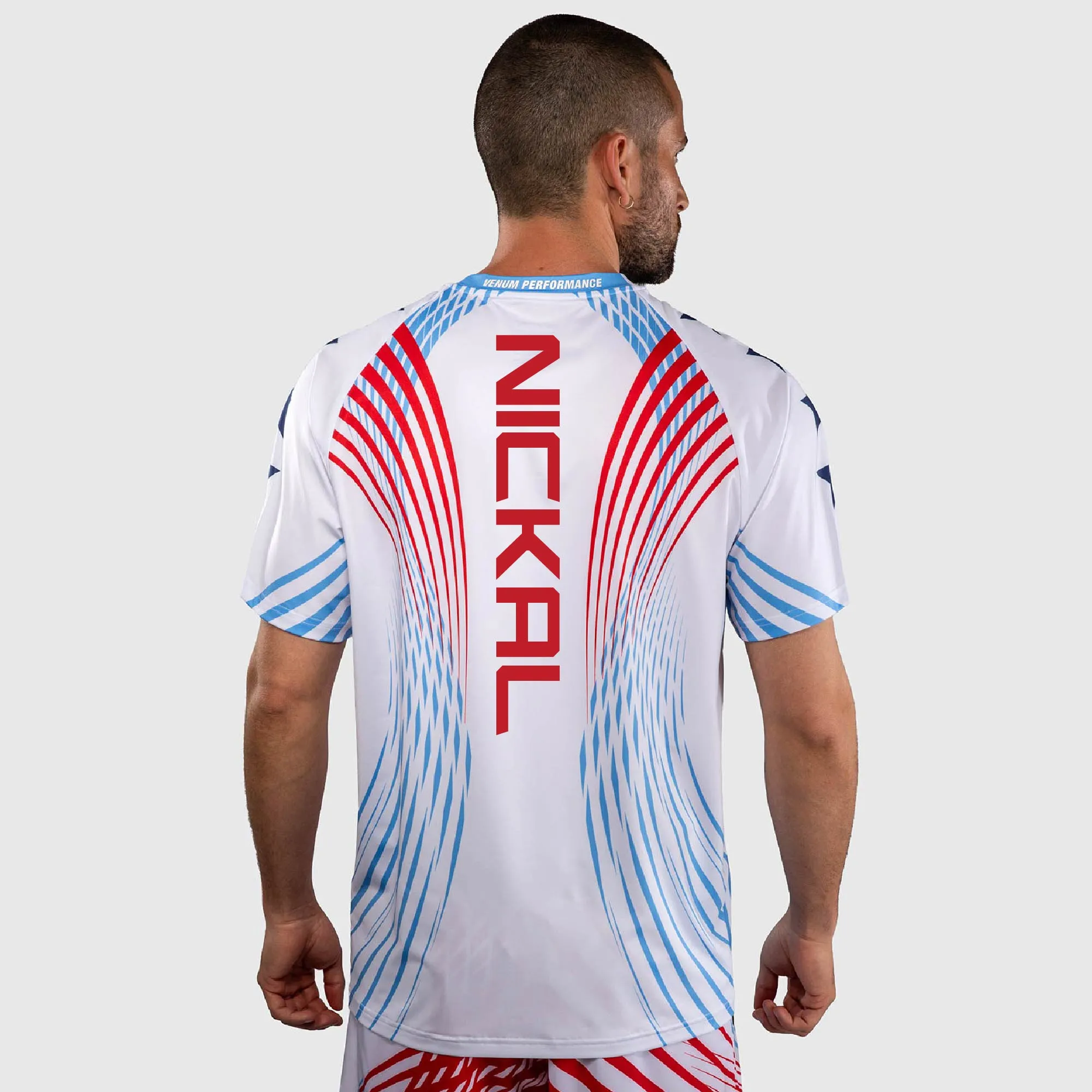 Men's UFC Freedom 250 by Venum White Bo Nickal Authentic Fight Night Walkout Jersey sold by UFC