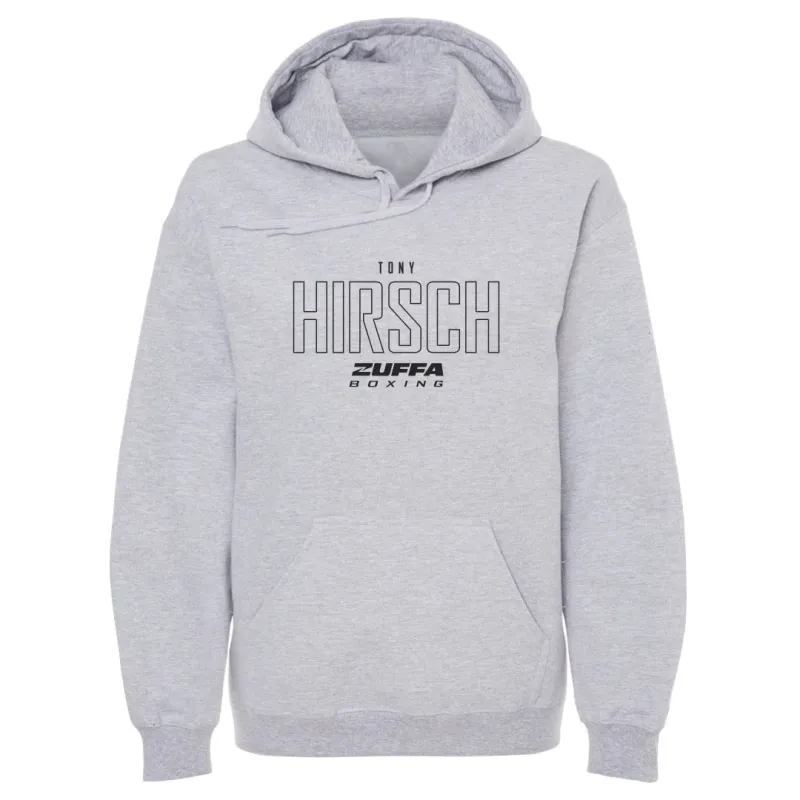Men's 500 Level Gray Tony Hirsch Zuffa Boxing Hoodie made by 500 Level