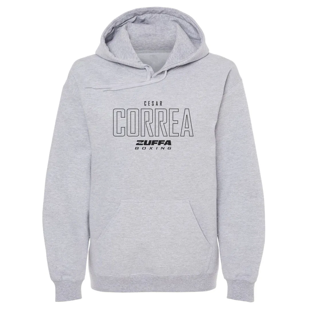 Men's 500 Level Gray Cesar Correa Zuffa Boxing Hoodie sold by UFC