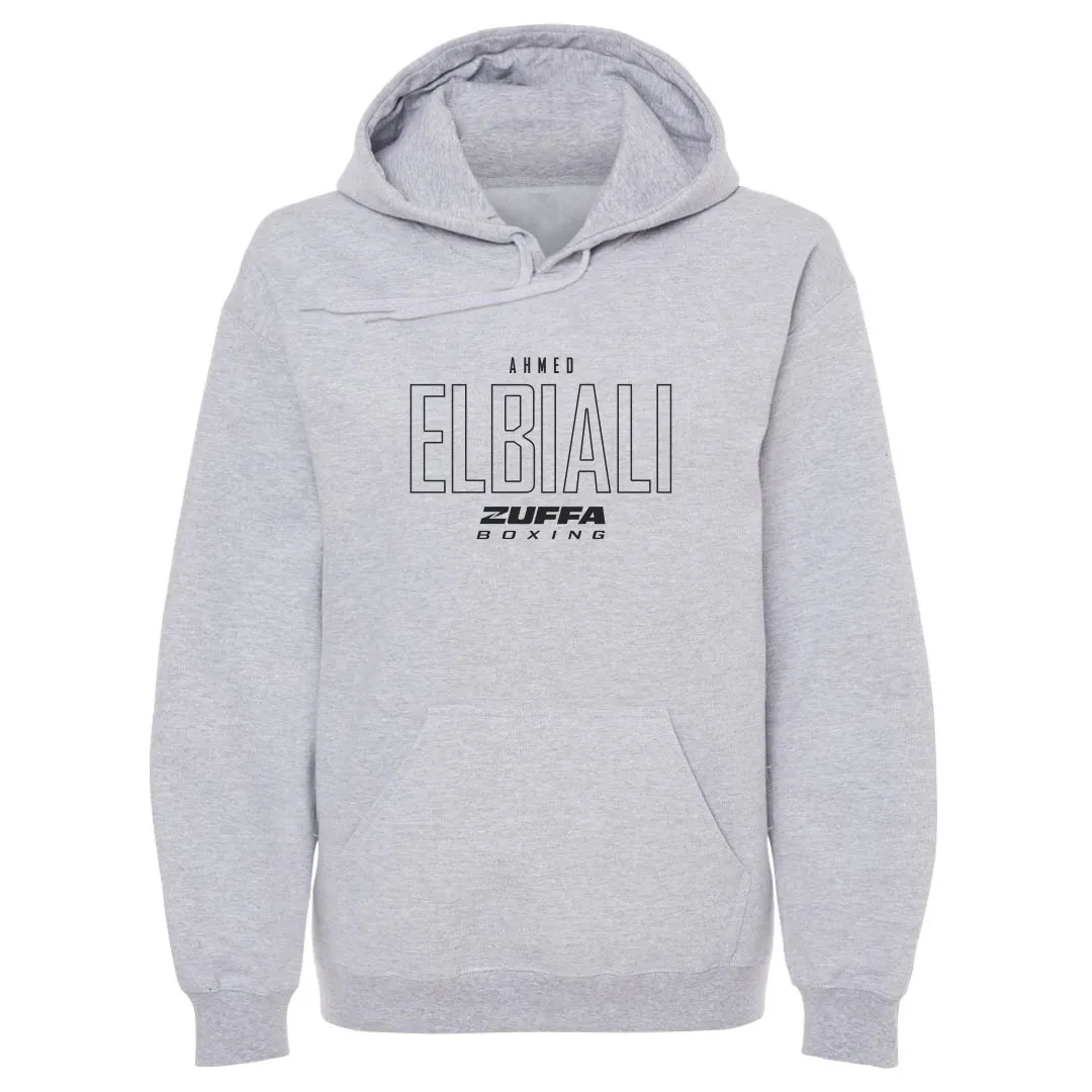 Men's 500 Level Gray Ahmed Elbiali Zuffa Boxing Hoodie sold by UFC