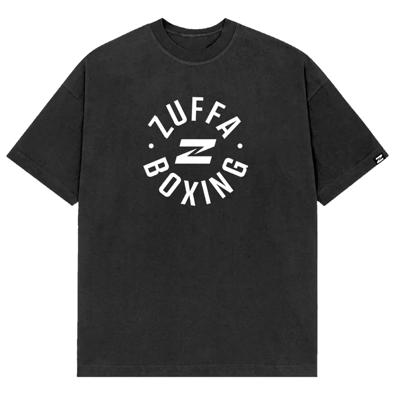 Men's Black Zuffa Boxing Ring Walk T-Shirt made by UFC