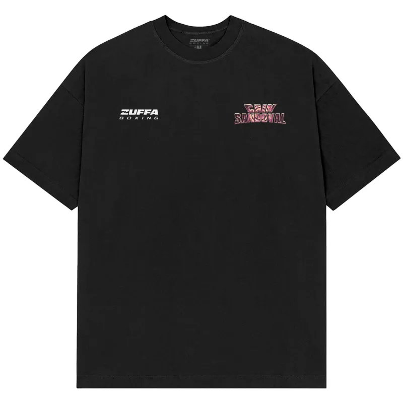 Men's Zuffa Boxing Black Cain Sandoval T-Shirt made by UFC