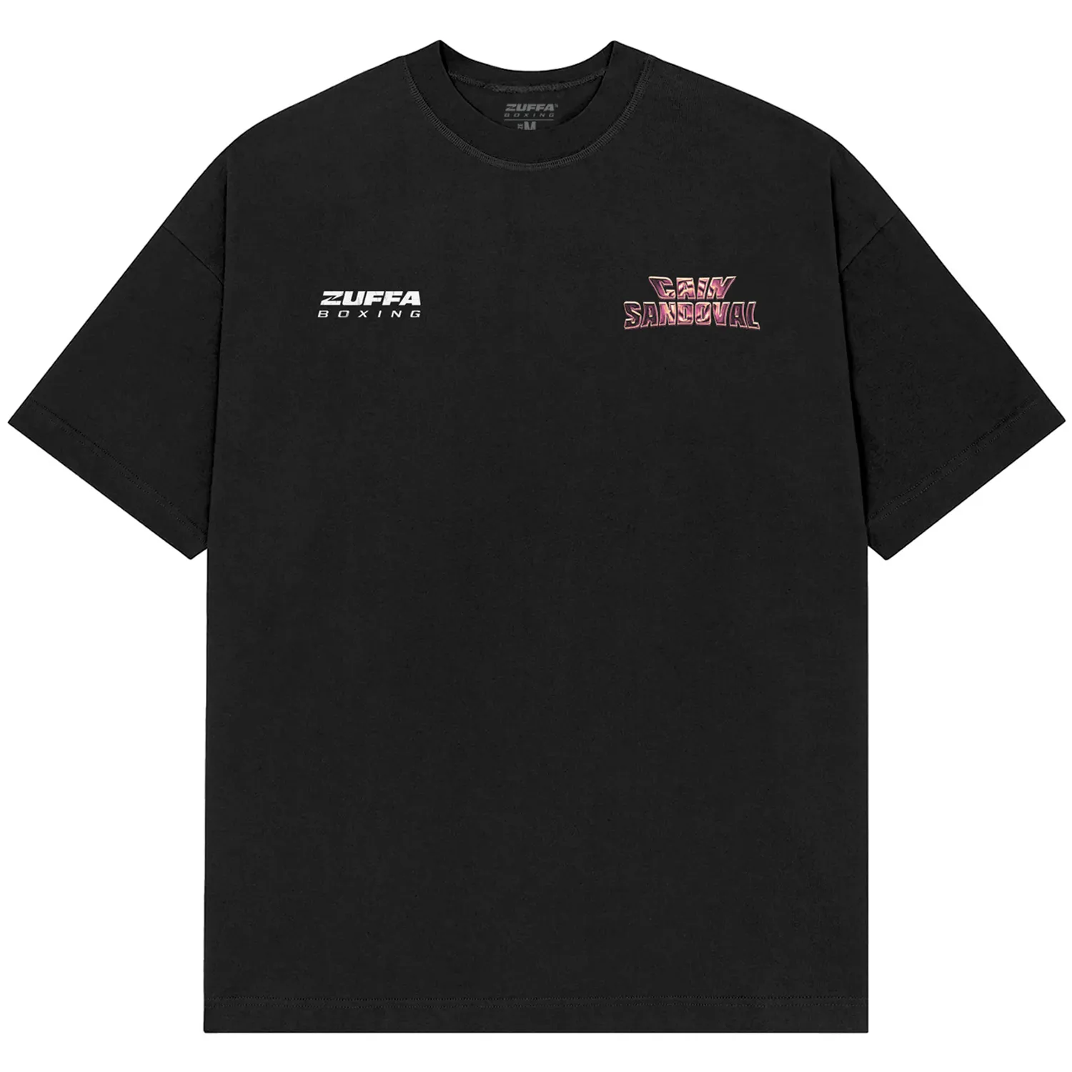 Men's Zuffa Boxing Black Cain Sandoval T-Shirt sold by UFC