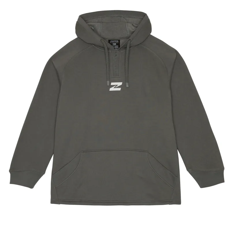 Men's Gray Zuffa Boxing Fight Week Fleece Hoodie made by UFC