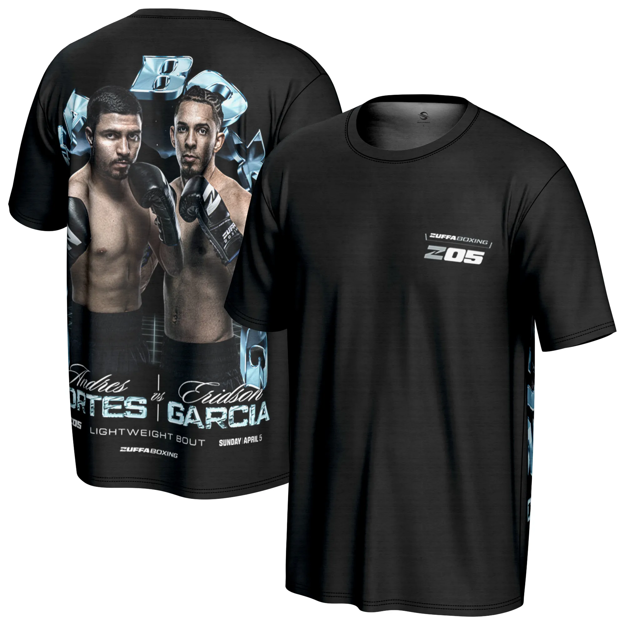 Men's ProSphere Black Zuffa Boxing ZO5 Matchup T-Shirt sold by UFC