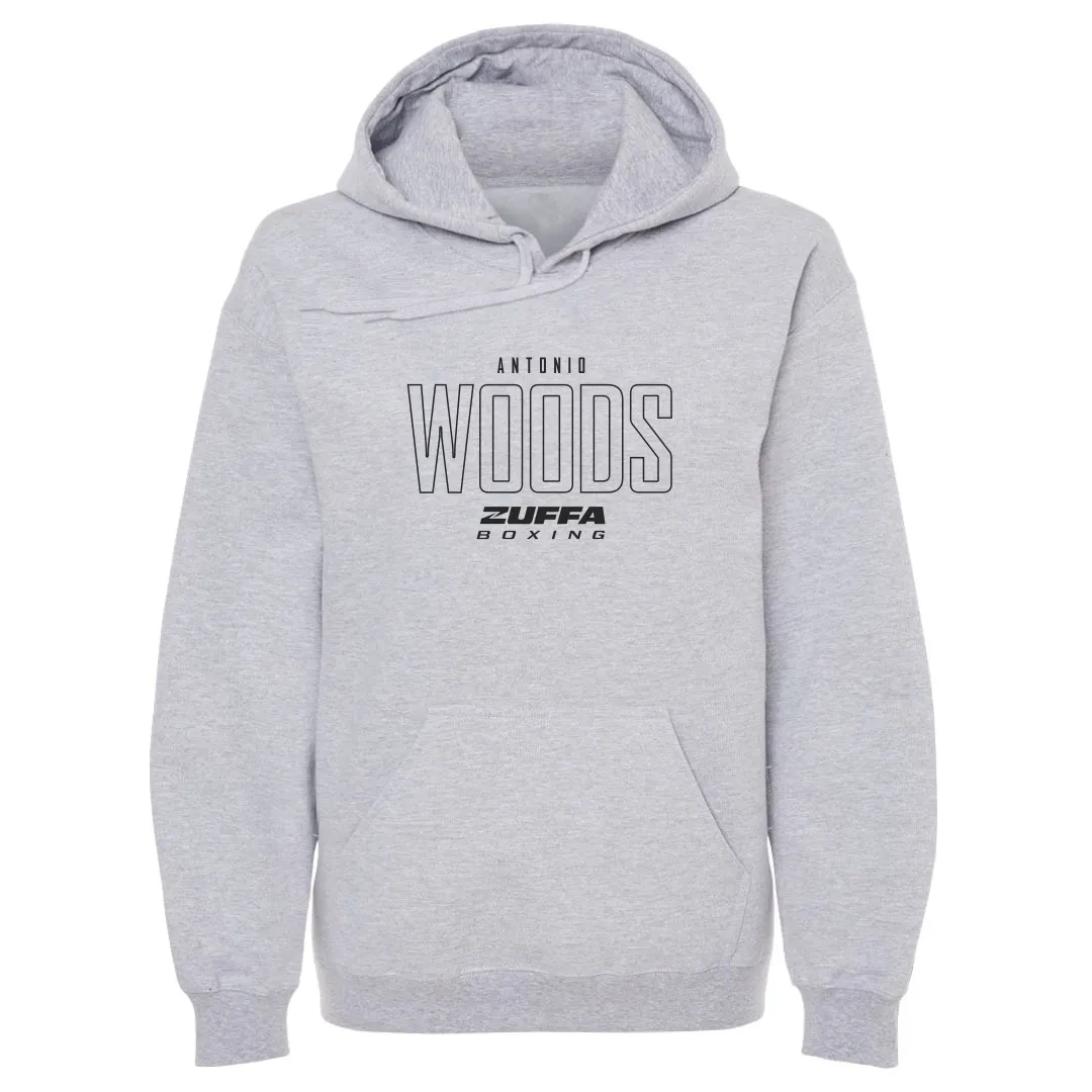 Men's 500 Level Gray Antonio Woods Zuffa Boxing Hoodie sold by UFC