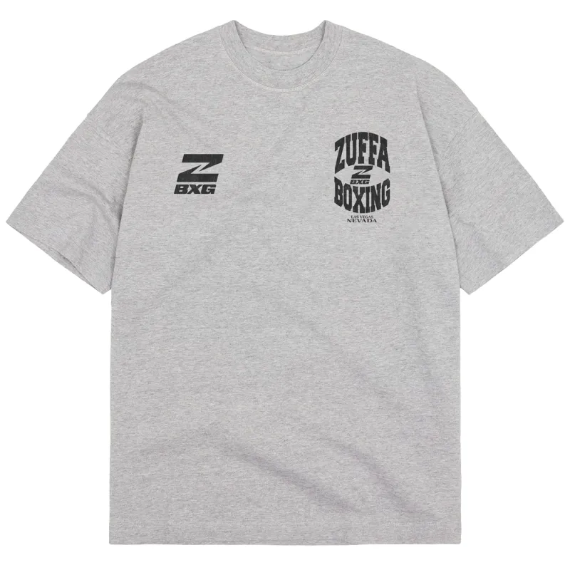 Men's Gray Zuffa Boxing Headliner T-Shirt made by UFC