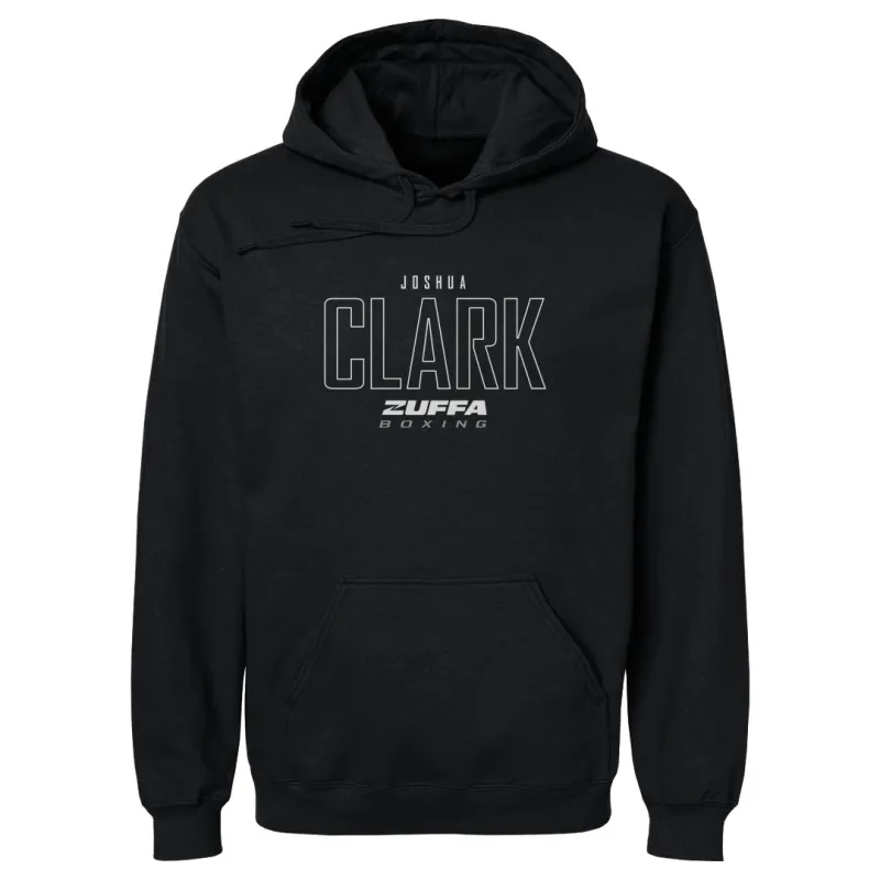 Men's 500 Level Black Joshua Clark Zuffa Boxing Hoodie made by 500 Level
