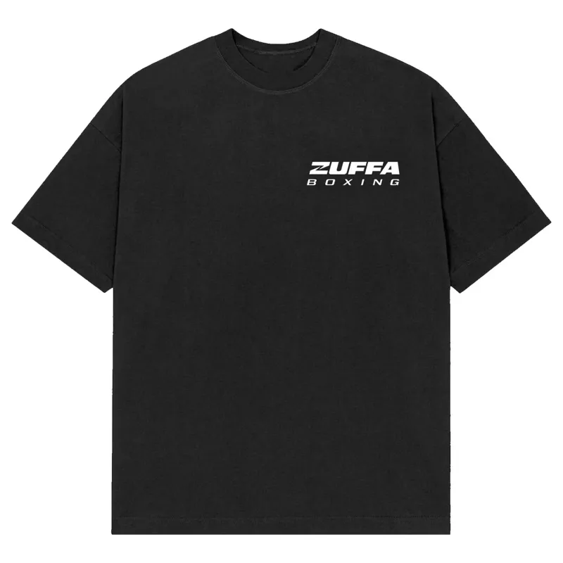 Men's Black Zuffa Boxing Round One T-Shirt made by UFC