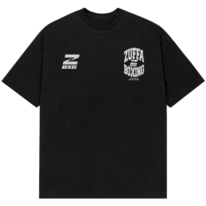 Men's Black Zuffa Boxing Headliner T-Shirt made by UFC