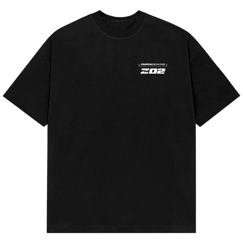 Men's Black Zuffa Boxing 02 Valenzuela vs. Torres Matchup T-Shirt made by UFC