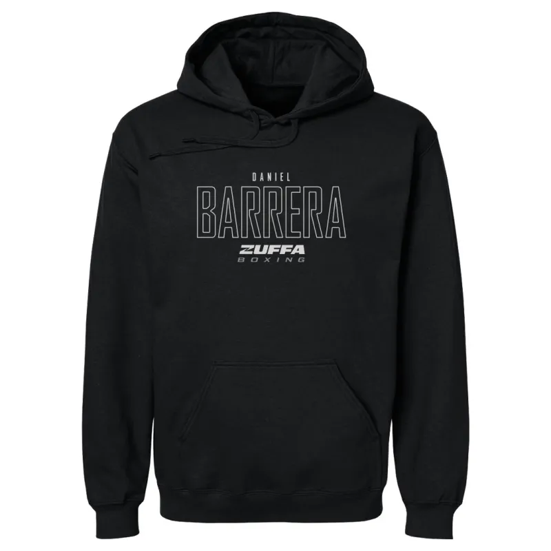 Men's 500 Level Black Daniel Barrera Zuffa Boxing Hoodie made by 500 Level