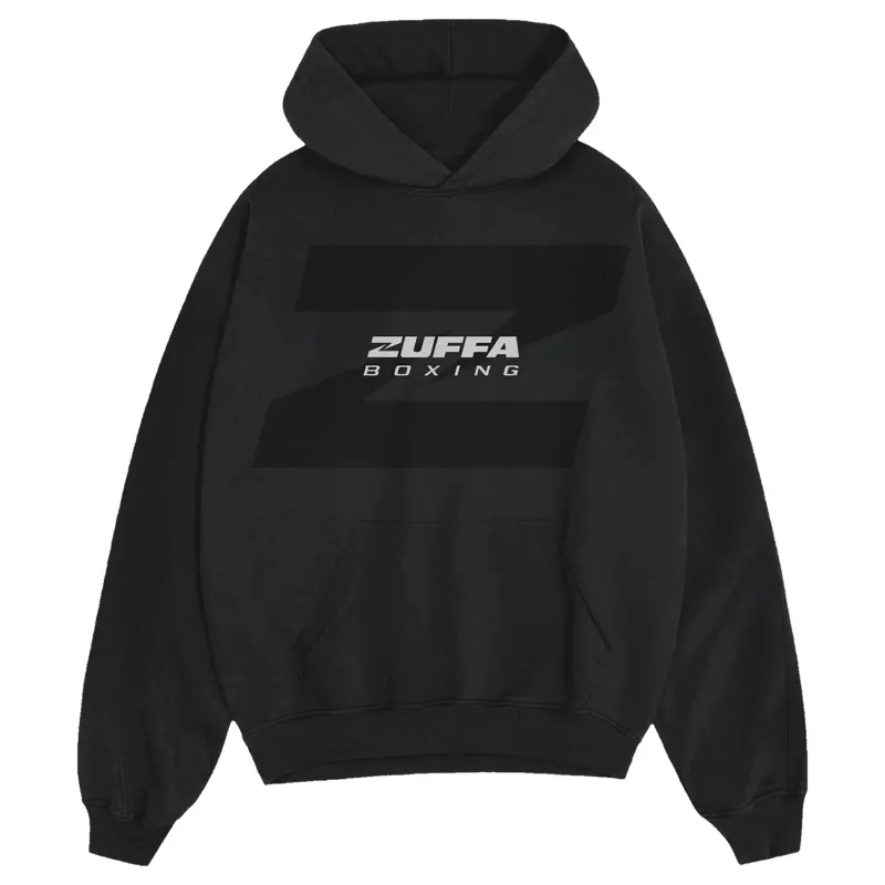 Men's Gray Zuffa Boxing Statement Hoodie made by UFC