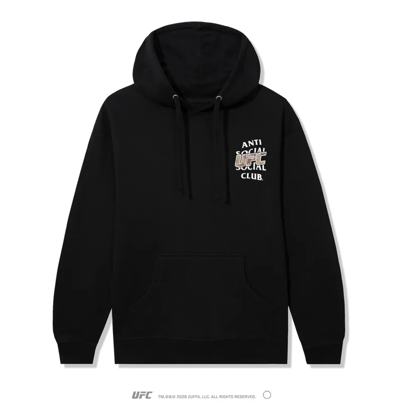 Unisex ASSC Americana Feat. UFC Freedom 250 Black Undisputed Hoodie made by Anti Social Social Club
