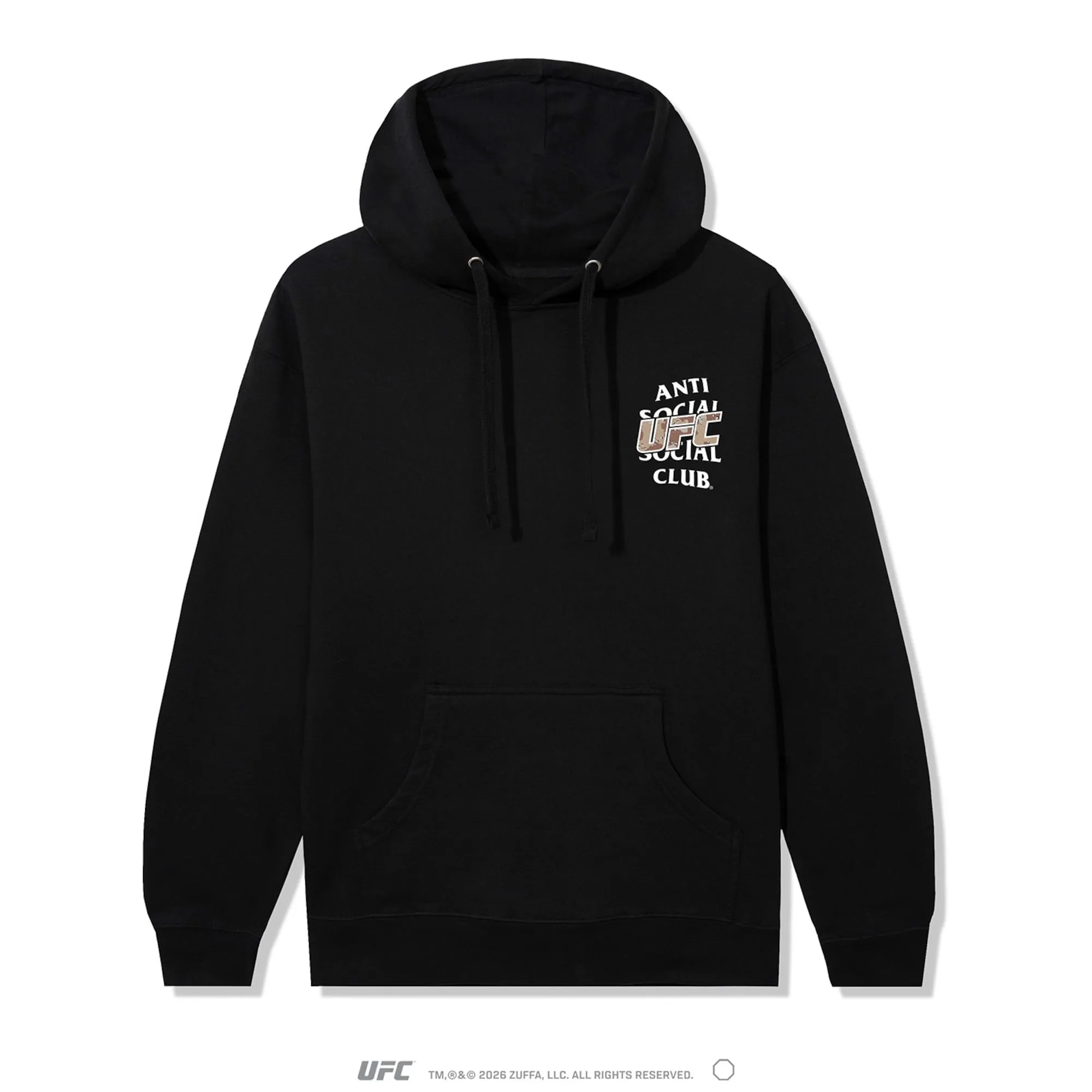 Unisex ASSC Americana Feat. UFC Freedom 250 Black Undisputed Hoodie sold by UFC