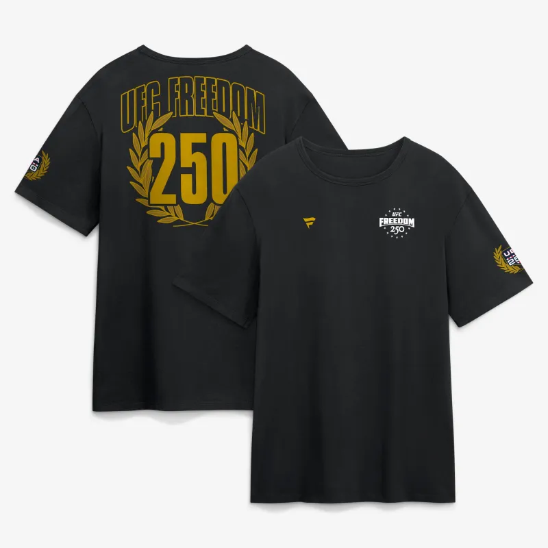 Men's Fanatics Black UFC Freedom 250 Legacy T-Shirt made by Fanatics