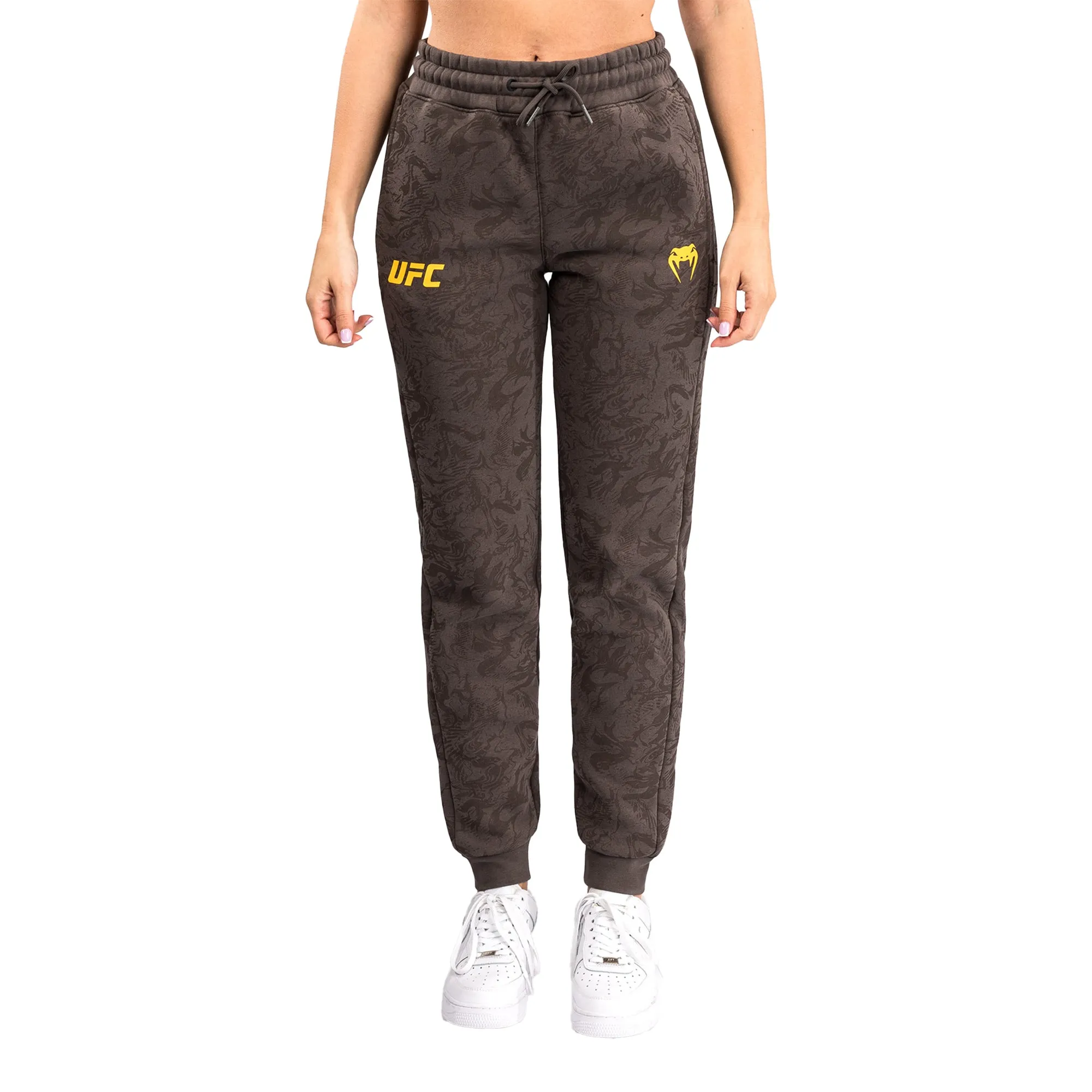 Women's UFC Fusion by Venum Brown Fight Week Jogger Pants sold by UFC