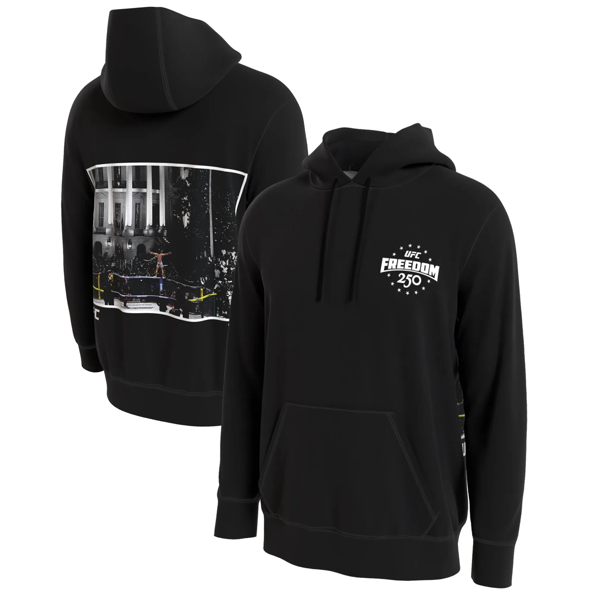 Men's ProSphere Black Diego Lopes UFC Freedom 250 Hoodie sold by UFC