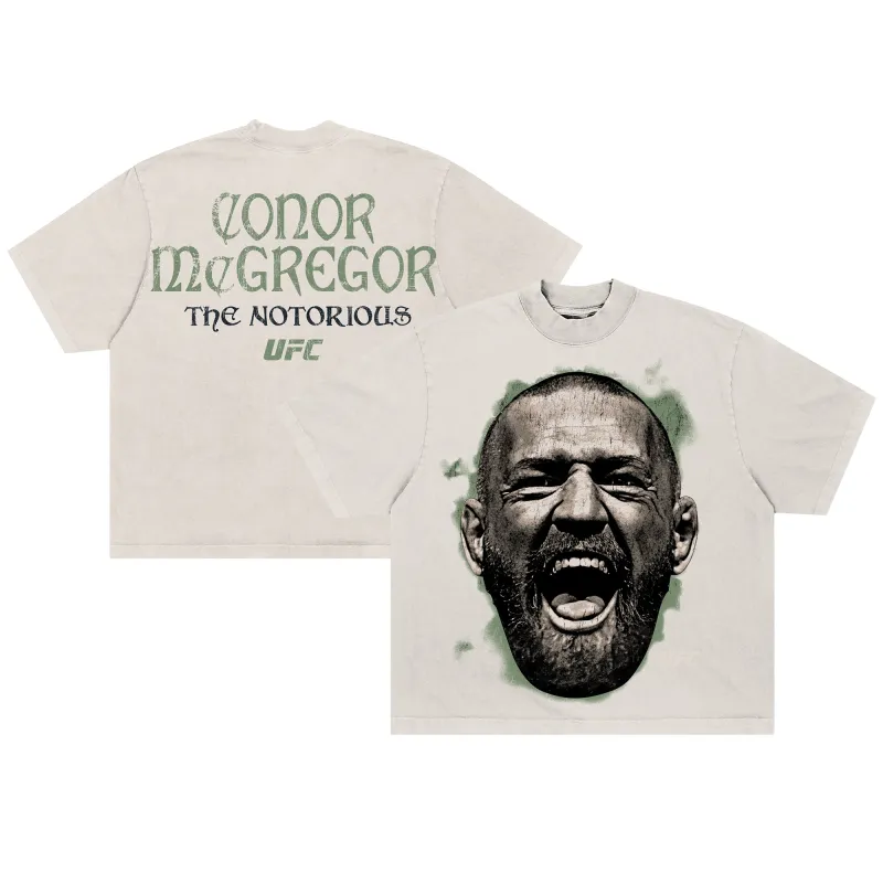 Men's UFC Sand Conor McGregor Takeover T-Shirt made by UFC