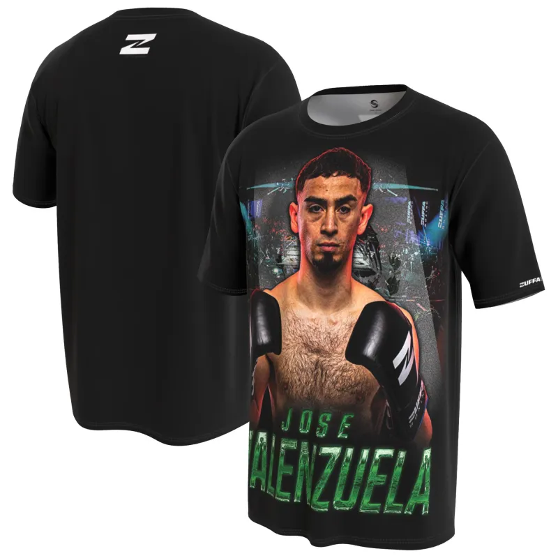 Men's ProSphere Black Jose Valenzuela T-Shirt made by UFC