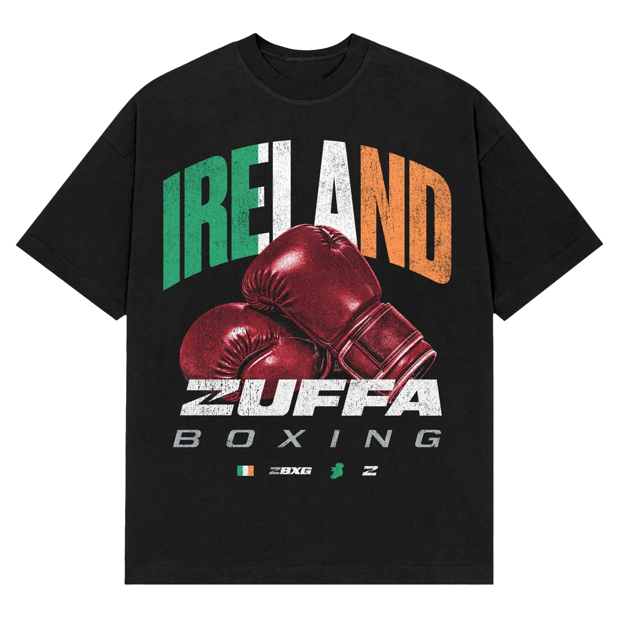 Men's Black Ireland Zuffa Boxing T-Shirt sold by UFC