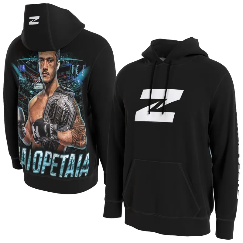 Men's ProSphere Jai Opetaia Black Hoodie made by UFC