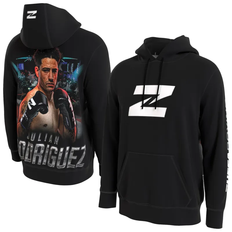 Men's ProSphere Julian Rodriguez Black Hoodie made by UFC