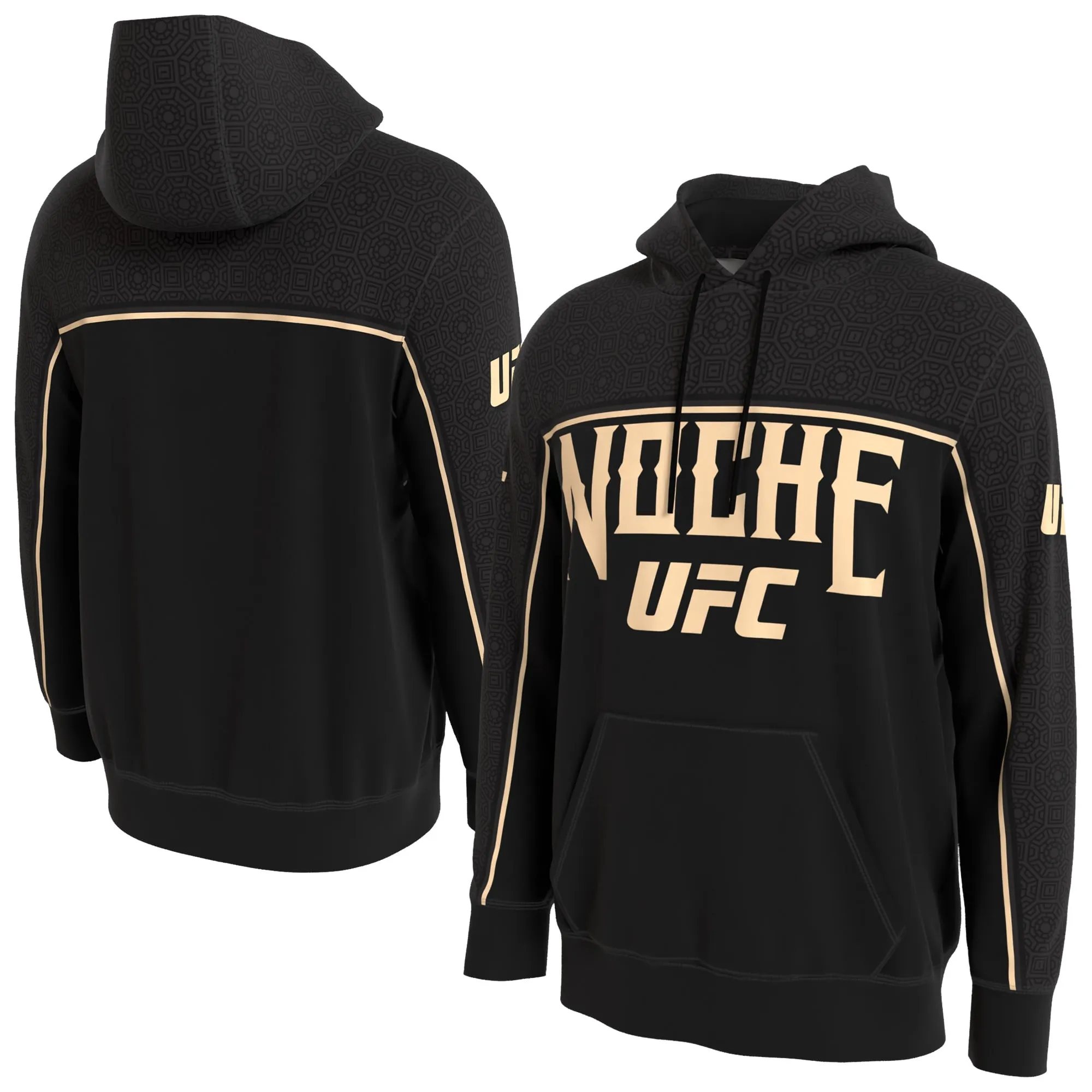 Men's ProSphere Black UFC Noche 2026 Hoodie sold by UFC