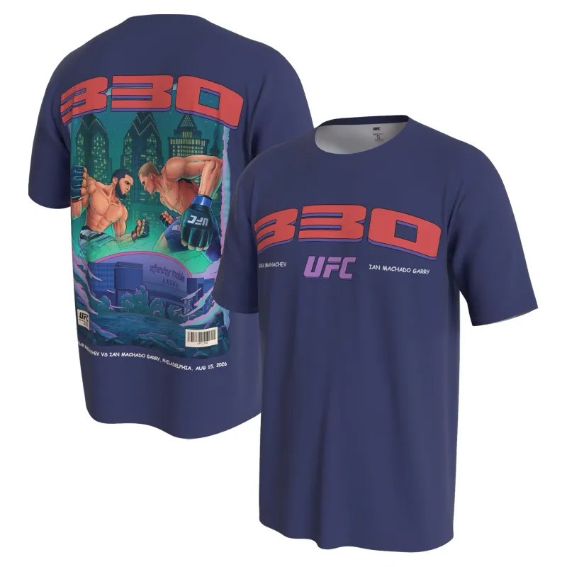 Men's ProSphere Purple UFC 330: Makhachev vs. Machado Garry Artist Series T-Shirt made by UFC