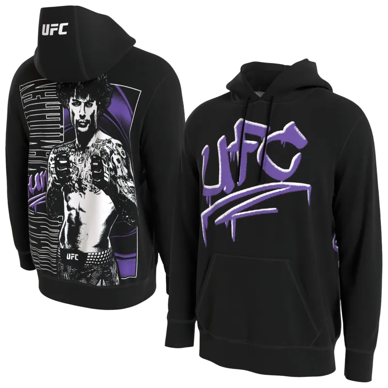 Men's ProSphere Black Tommy McMillen Hoodie made by UFC
