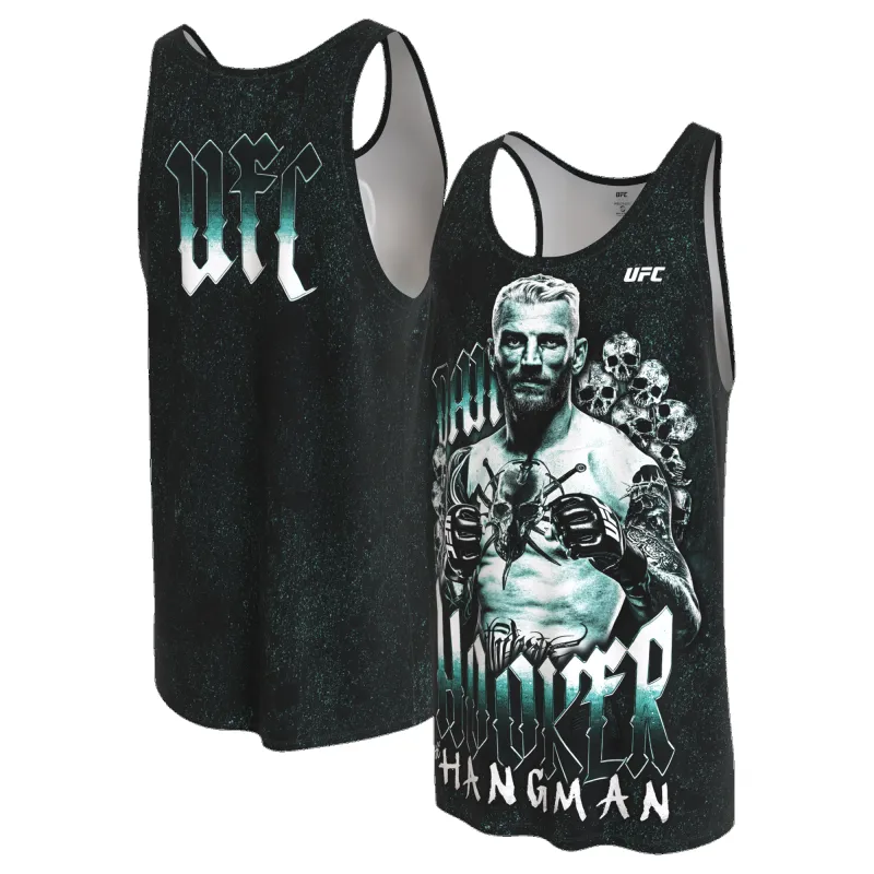 Men's ProSphere Black Dan Hooker Tank Top made by UFC