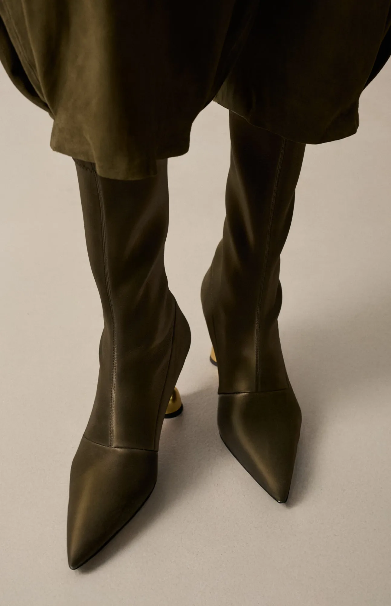 PENELOPE OLIVINE GREEN sold by Vanda Novak product image thumbnail 3