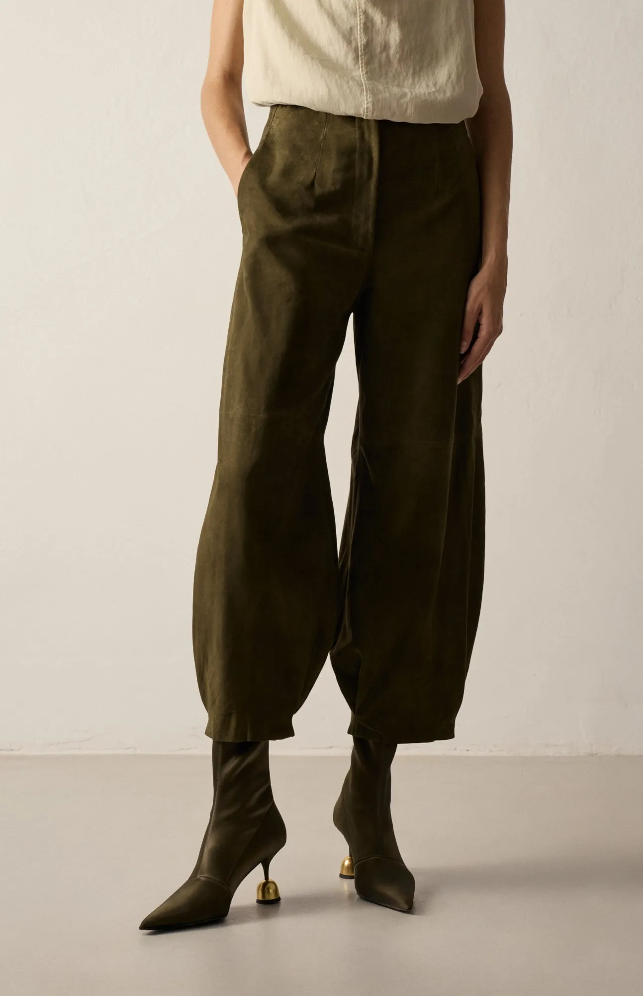 PENELOPE OLIVINE GREEN sold by Vanda Novak product image thumbnail 5