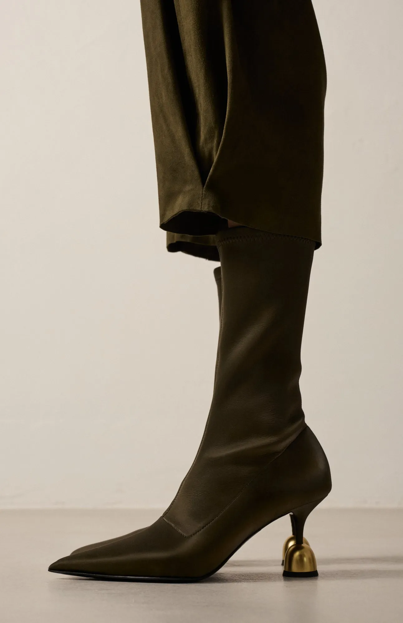 PENELOPE OLIVINE GREEN sold by Vanda Novak product image thumbnail 4